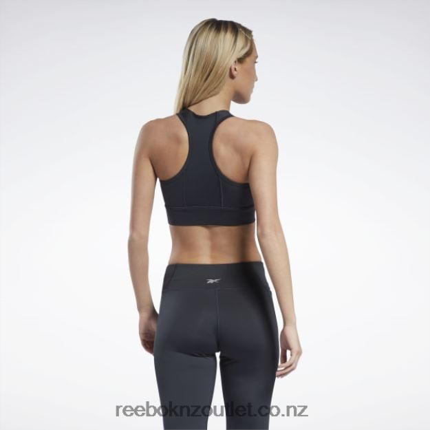 Night Black 2B4626186 Running Essentials High-Impact Bra Reebok Women