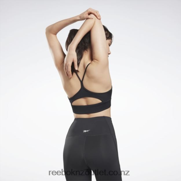 Night Black 2B4626371 Workout Ready Sports Bra Reebok Women