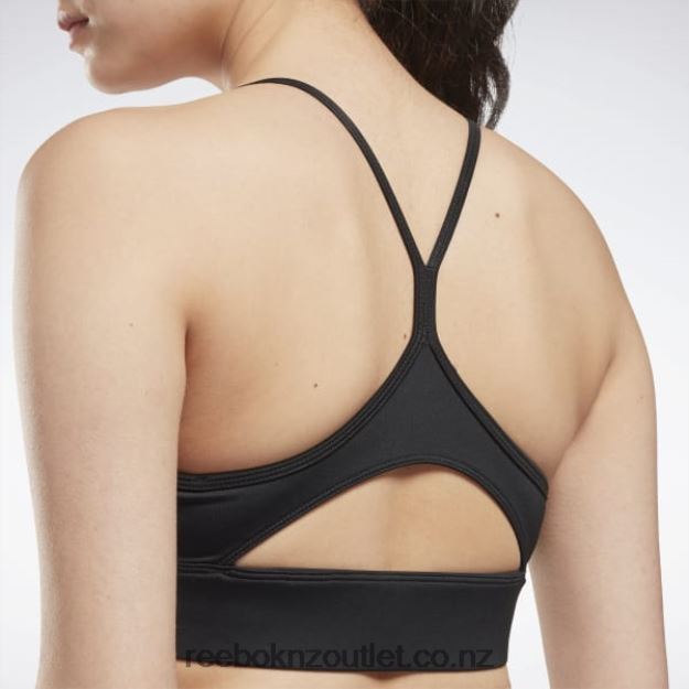 Night Black 2B4626371 Workout Ready Sports Bra Reebok Women