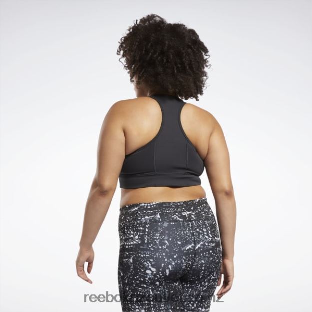 Night Black 2B4626630 Running Essentials Sports Bra (Plus Size) Reebok Women