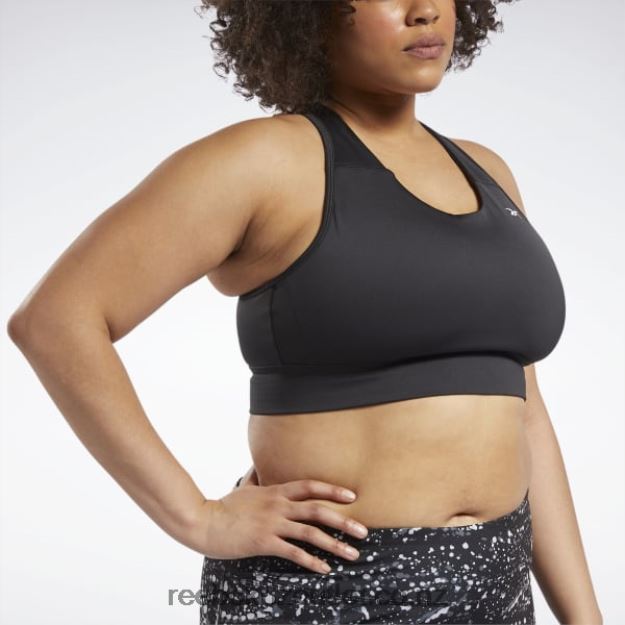 Night Black 2B4626630 Running Essentials Sports Bra (Plus Size) Reebok Women