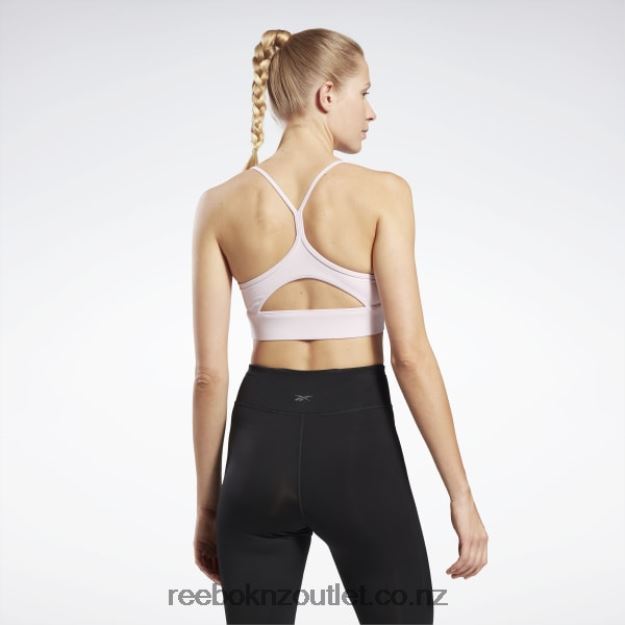 Pixel Pink 2B4626673 Workout Ready Sports Bra Reebok Women