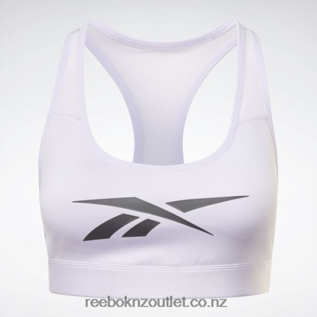 Purple Oasis 2B4626529 Lux Vector Racer Sports Bra Reebok Women