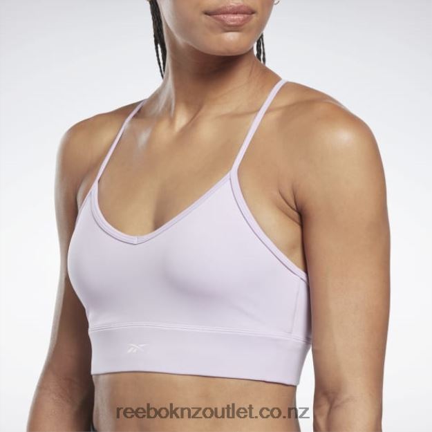 Purple Oasis 2B4626576 Workout Ready Sports Bra Reebok Women