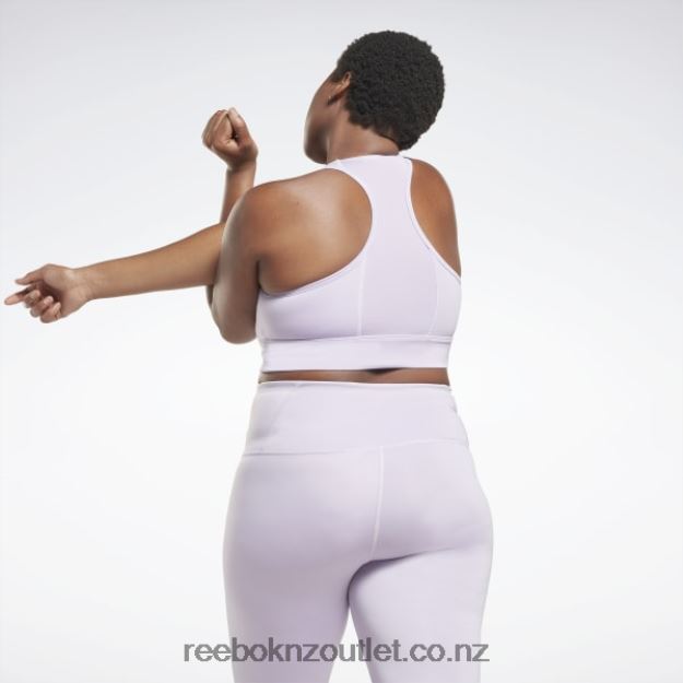 Purple Oasis 2B4626770 Running Essentials High-Impact Bra (Plus Size) Reebok Women