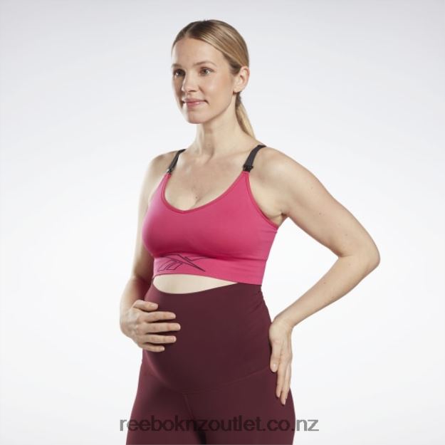 Pursuit Pink 2B4626890 Nursing Sports Bra Reebok Women