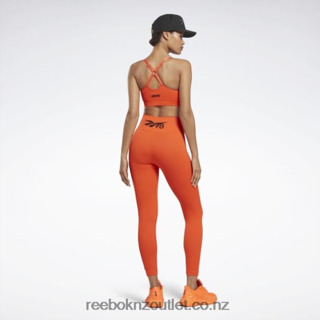 Ultima Orange 2B4626834 Victoria Beckham Light-Impact Seamless Bra Reebok Women