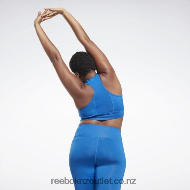 Vector Blue 2B4626844 Running Essentials High-Impact Bra (Plus Size) Reebok Women