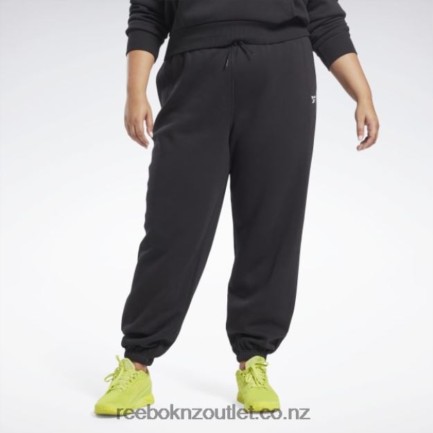 Black 2B4626537 Identity Fleece Joggers (Plus Size) Reebok Women