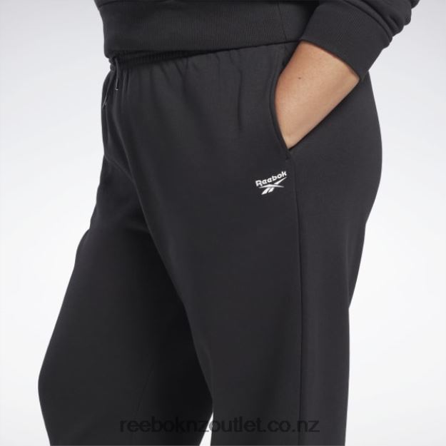 Black 2B4626537 Identity Fleece Joggers (Plus Size) Reebok Women