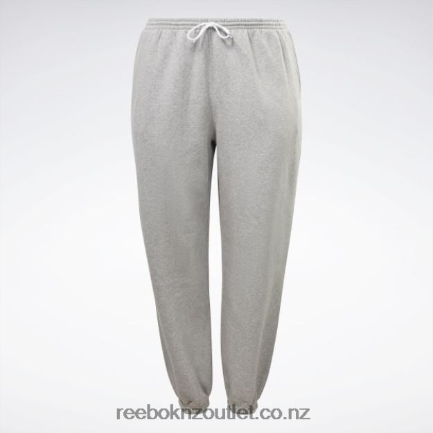 Medium Grey Heather 2B4626647 Identity Fleece Joggers (Plus Size) Reebok Women