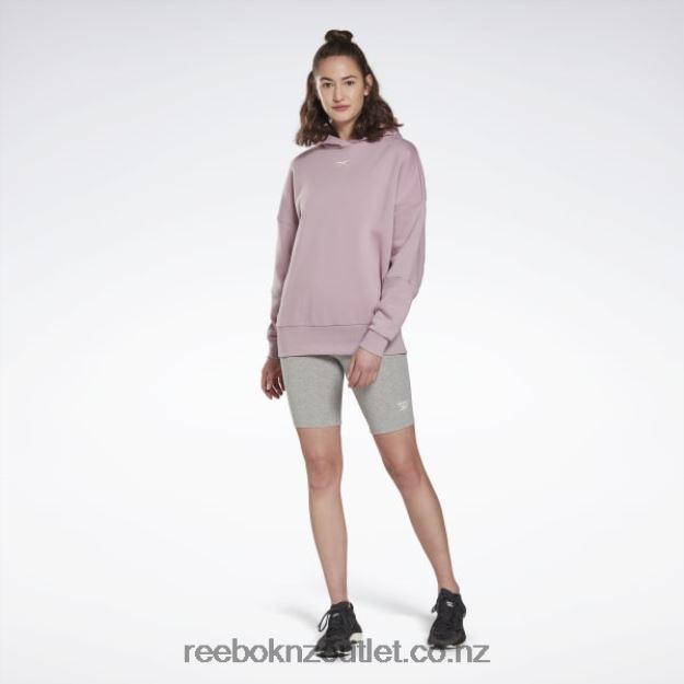 Infused Lilac 2B4626427 Lux Oversized Hoodie Reebok Women
