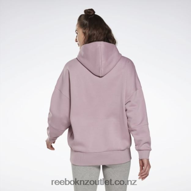 Infused Lilac 2B4626427 Lux Oversized Hoodie Reebok Women
