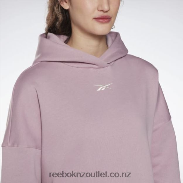 Infused Lilac 2B4626427 Lux Oversized Hoodie Reebok Women