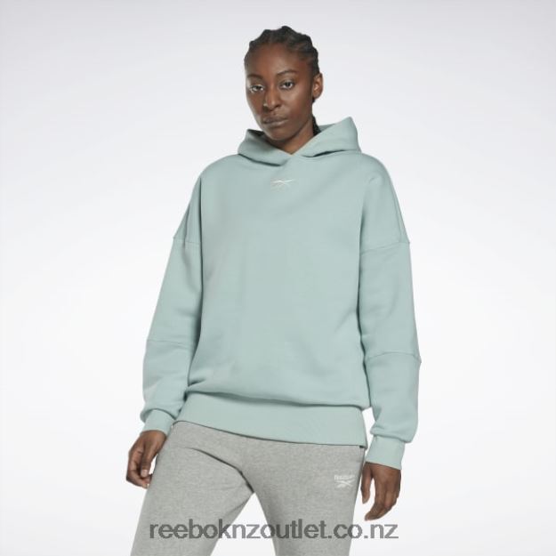 Seaside Grey 2B4626367 Lux Oversized Hoodie Reebok Women