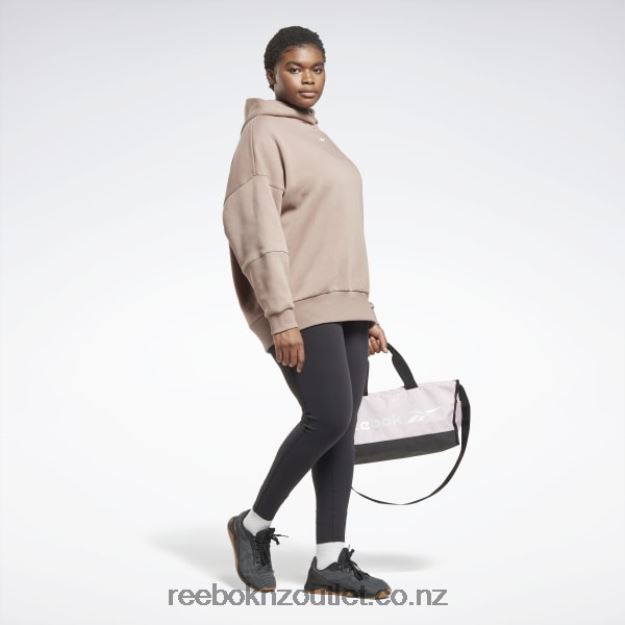 Taupe 2B4626577 Studio Recycled Oversize Hoodie (Plus Size) Reebok Women