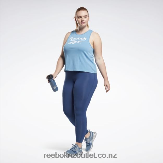 Batik Blue 2B4626772 Lux Leggings (Plus Size) Reebok Women
