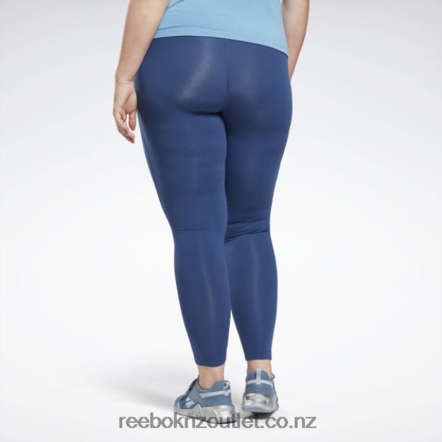 Batik Blue 2B4626772 Lux Leggings (Plus Size) Reebok Women
