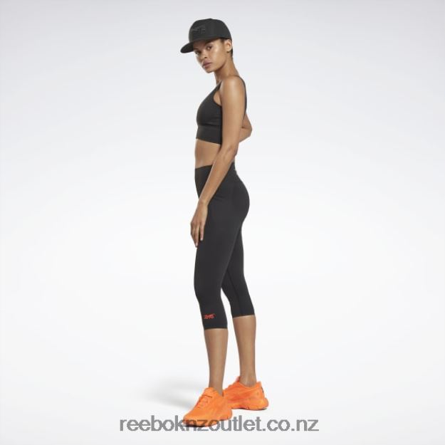 Black 2B4626559 Victoria Beckham 5/8 Leggings Reebok Women