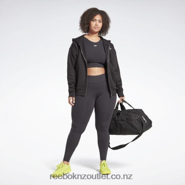 Black 2B4626781 Lux Leggings (Plus Size) Reebok Women
