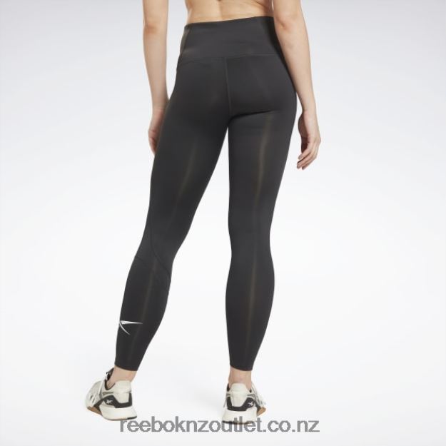 Night Black 2B4626449 Workout Ready Vector Leggings Reebok Women