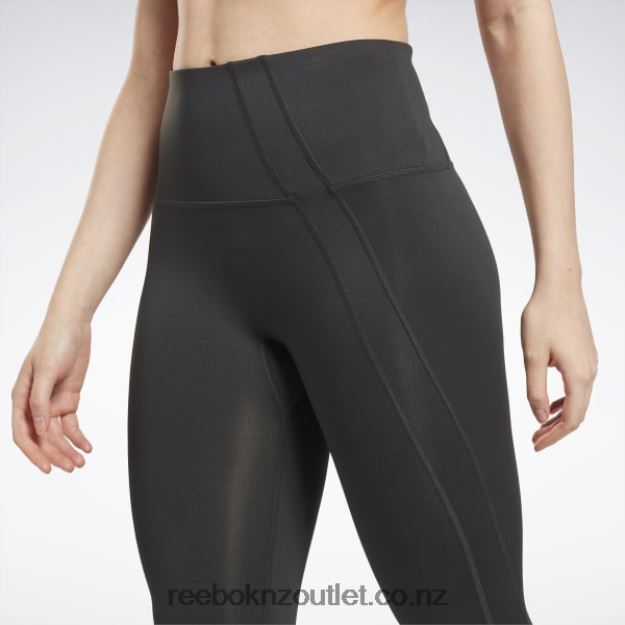 Night Black 2B4626449 Workout Ready Vector Leggings Reebok Women
