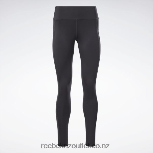 Night Black 2B4626853 Workout Ready Mesh Leggings Reebok Women