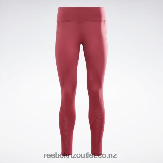 Punch Berry 2B4626746 Workout Ready Mesh Leggings Reebok Women