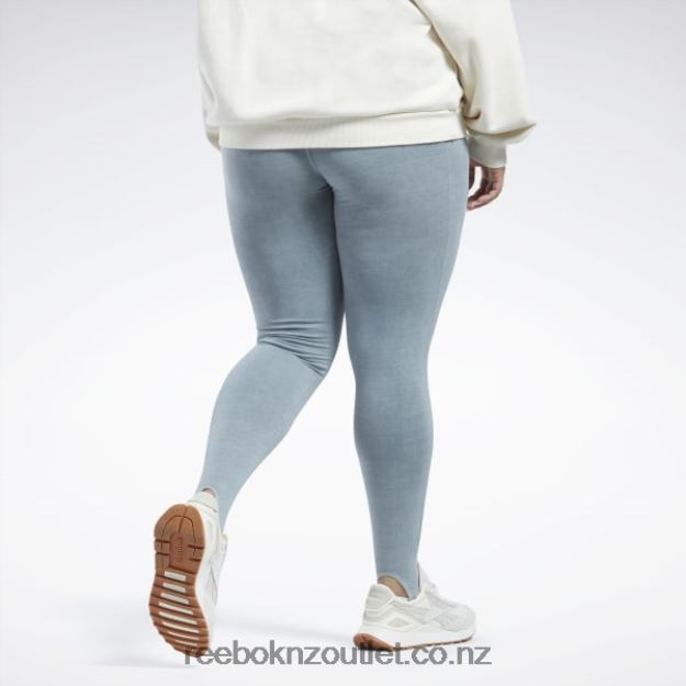Pure Grey 3 2B4626594 Classics Natural Dye Stirrup Leggings (Plus Size) Reebok Women