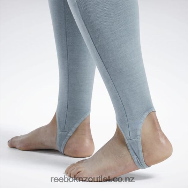 Pure Grey 3 2B4626594 Classics Natural Dye Stirrup Leggings (Plus Size) Reebok Women