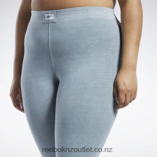 Pure Grey 3 2B4626594 Classics Natural Dye Stirrup Leggings (Plus Size) Reebok Women