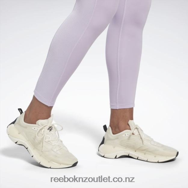 Purple Oasis 2B4626698 Yoga High-Waisted Performance Rib Leggings Reebok Women