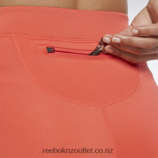 Semi Orange Flare 2B4626562 Running Vector Leggings Reebok Women