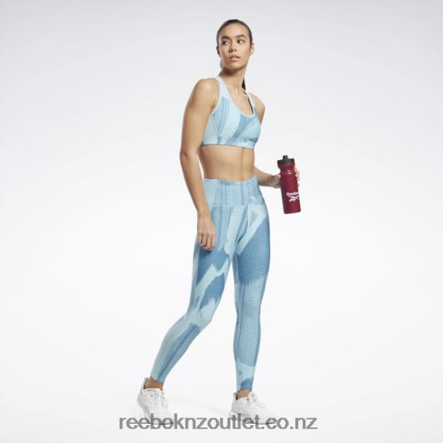 Steely Blue S23-R 2B4626395 Lux Perform Leggings Reebok Women
