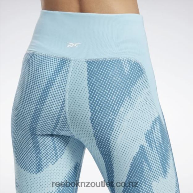 Steely Blue S23-R 2B4626395 Lux Perform Leggings Reebok Women