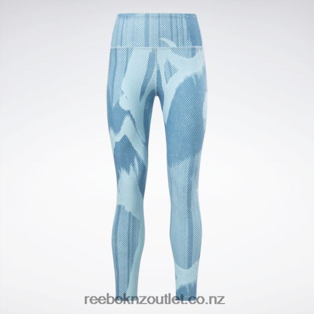 Steely Blue S23-R 2B4626395 Lux Perform Leggings Reebok Women