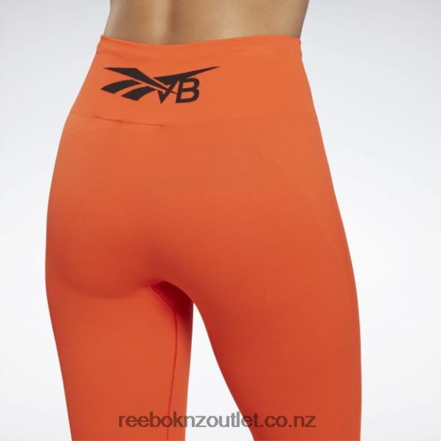 Ultima Orange 2B4626949 Victoria Beckham Seamless Leggings Reebok Women