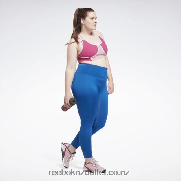 Vector Blue 2B4626481 Workout Ready Vector Leggings (Plus Size) Reebok Women