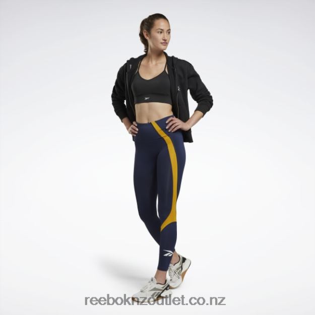 Vector Navy 2B4626423 Workout Ready Vector Leggings Reebok Women