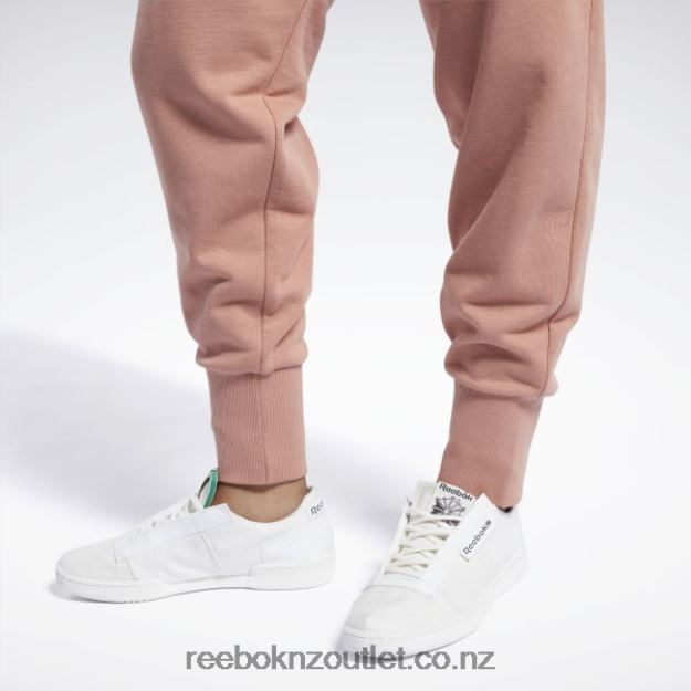 Canyon Coral 2B4626722 Classics French Terry Pants (Plus Size) Reebok Women