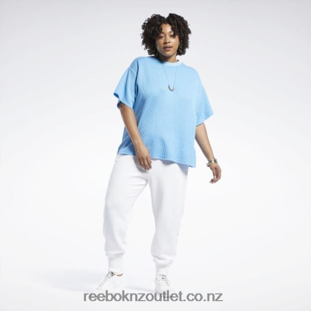 Chalk 2B4626796 Classics French Terry Pants (Plus Size) Reebok Women