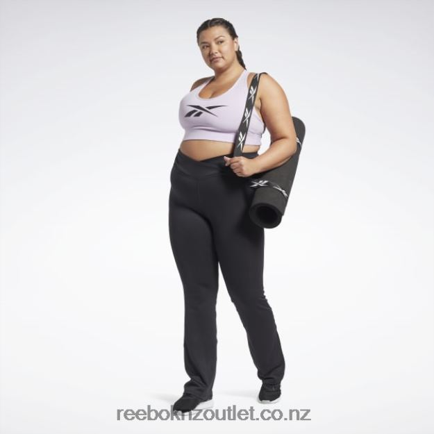 Night Black 2B4626422 Workout Ready Pant Program Bootcut Pants (Plus Size) Reebok Women