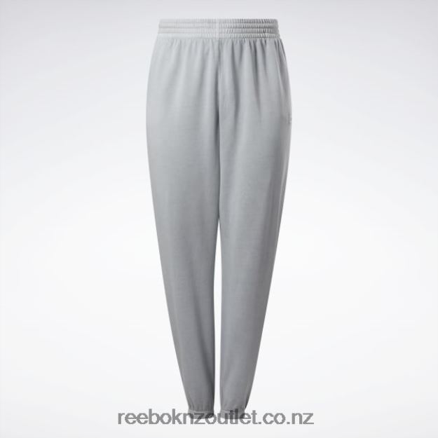 Pure Grey 3 2B4626868 Classics Natural Dye Fleece Pants (Plus Size) Reebok Women