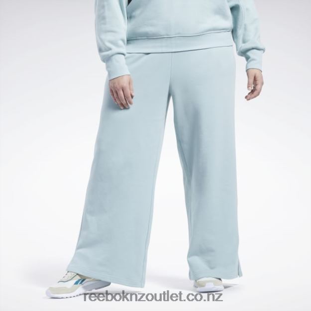 Seaside Grey 2B4626649 Classics Wide-Leg Pants (Plus Size) Reebok Women