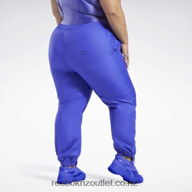 Ultima Purple 2B4626951 Cardi B Woven Pants (Plus Size) Reebok Women