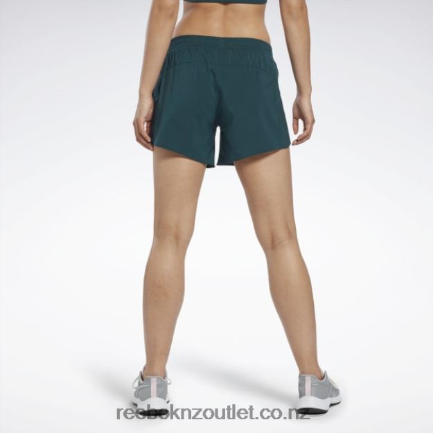 Forest Green 2B4626811 Running Shorts Reebok Women