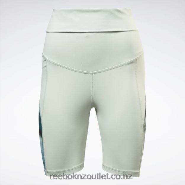 Light Sage 2B4626820 Lux Maternity Bike Shorts Reebok Women