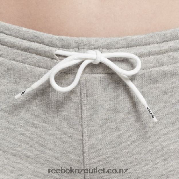 Medium Grey Heather 2B4626637 Identity French Terry Shorts Reebok Women