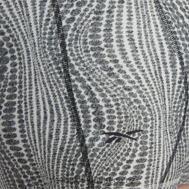 Modern Beige 2B4626568 Cardi B High-Waisted Legging Shorts (Plus Size) Reebok Women