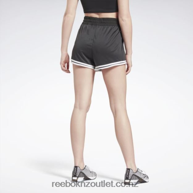 Night Black 2B4626412 Workout Ready High-Rise Shorts Reebok Women